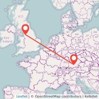 Munich Preston bus map