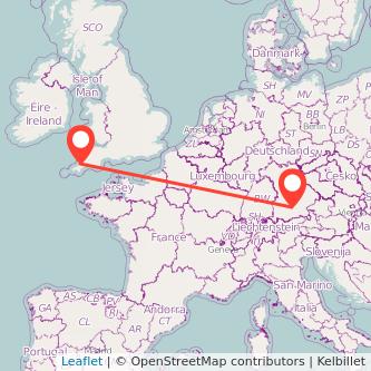 Munich Newquay bus map