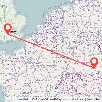 Munich Fleet bus map