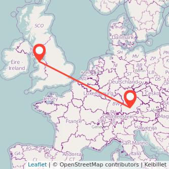 Munich Bangor bus map