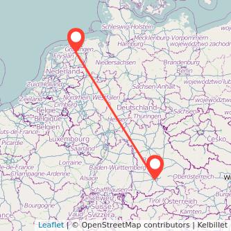 München Groningen Mitfahrgelegenheit Karte