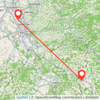 Monheim Limburg Mitfahrgelegenheit Karte