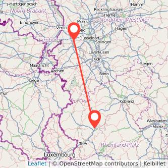 Mönchengladbach Wittlich Bahn Karte