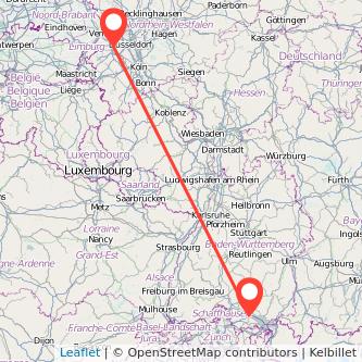 Mönchengladbach Konstanz Mitfahrgelegenheit Karte
