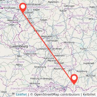 Mönchengladbach Kempten Bahn Karte