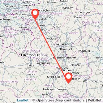 Mönchengladbach Geislingen Bahn Karte