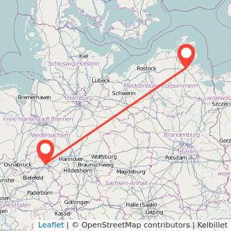Minden Greifswald Mitfahrgelegenheit Karte