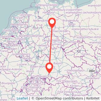 Memmingen Wolfenbüttel Mitfahrgelegenheit Karte