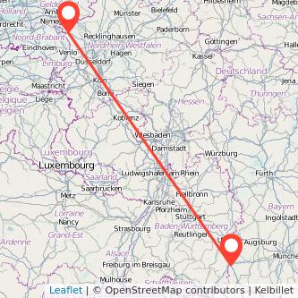 Memmingen Goch Mitfahrgelegenheit Karte