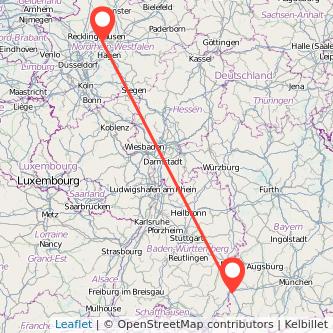 Memmingen Castrop-Rauxel Mitfahrgelegenheit Karte