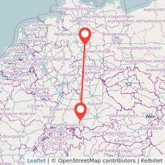 Memmingen Braunschweig Mitfahrgelegenheit Karte