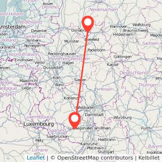 Melle Kaiserslautern Mitfahrgelegenheit Karte