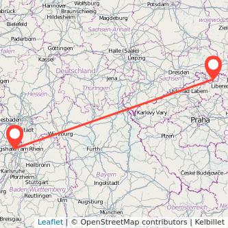 Mannheim Zittau Mitfahrgelegenheit Karte