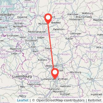 Mannheim Warendorf Mitfahrgelegenheit Karte