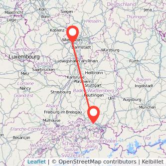 Mainz Konstanz Mitfahrgelegenheit Karte