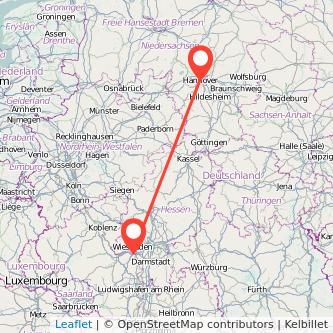 Mainz Hannover Mitfahrgelegenheit Karte