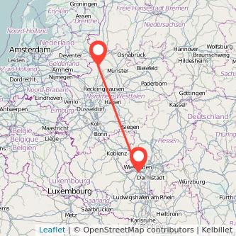 Mainz Ahaus Mitfahrgelegenheit Karte