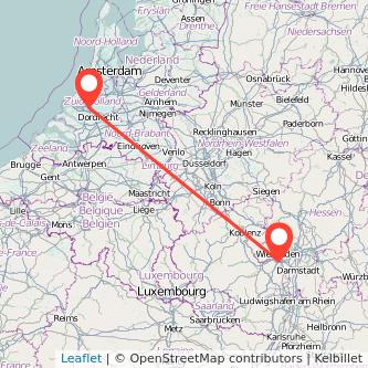 Mainz Rotterdam Mitfahrgelegenheit Karte