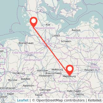 Magdeburg Heide Bahn Karte