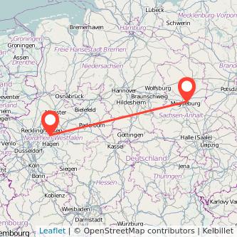 Magdeburg Dortmund Mitfahrgelegenheit Karte