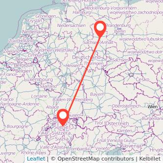 Magdeburg Luzern Mitfahrgelegenheit Karte