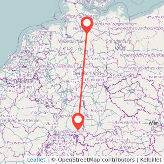 Lüneburg Ravensburg Mitfahrgelegenheit Karte