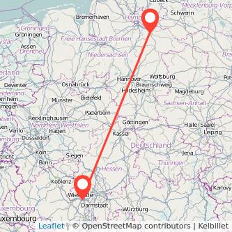 Lüneburg Mainz Mitfahrgelegenheit Karte