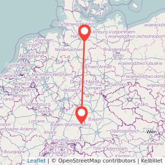 Lüneburg Heidenheim an der Brenz Mitfahrgelegenheit Karte