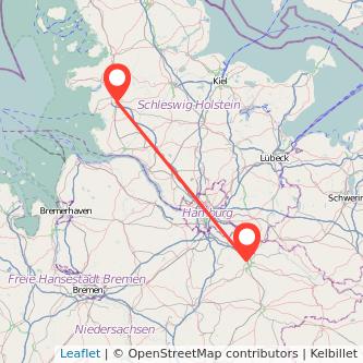 Lüneburg Heide Bahn Karte