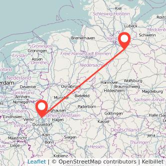 Lüneburg Duisburg Mitfahrgelegenheit Karte