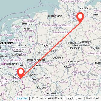 Lüneburg Aachen Mitfahrgelegenheit Karte