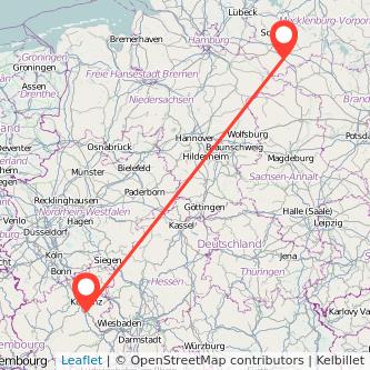 Ludwigslust Boppard Bahn Karte