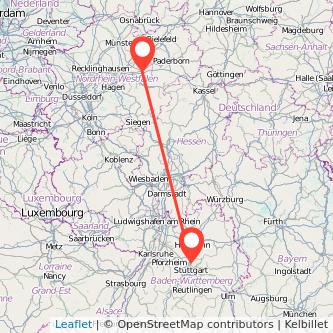 Ludwigsburg Soest Bahn Karte