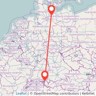 Lübeck Lindau Mitfahrgelegenheit Karte