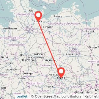 Lübeck Leipzig Mitfahrgelegenheit Karte