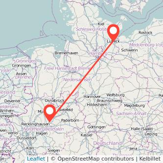 Lübeck Hamm Mitfahrgelegenheit Karte