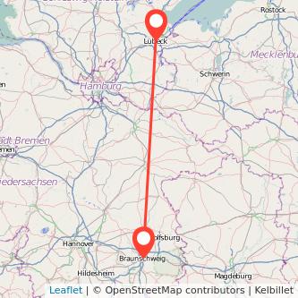Lübeck Braunschweig Mitfahrgelegenheit Karte