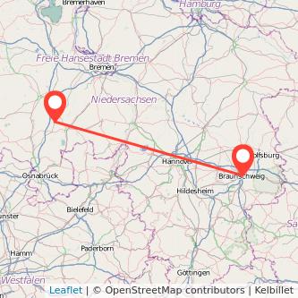 Lohne Braunschweig Mitfahrgelegenheit Karte