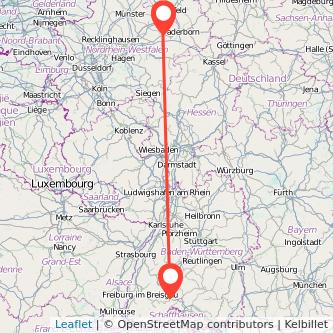 Lippstadt Donaueschingen Bahn Karte