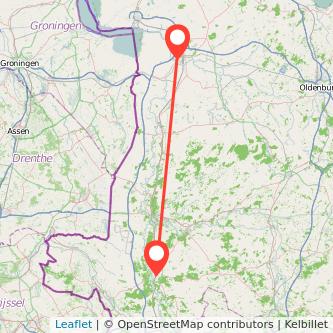 Lingen Leer Mitfahrgelegenheit Karte