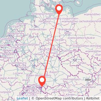 Lindau Rostock Mitfahrgelegenheit Karte
