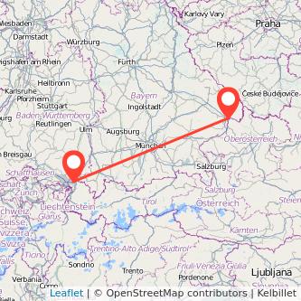 Lindau Passau Mitfahrgelegenheit Karte