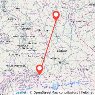 Lindau Coburg Mitfahrgelegenheit Karte