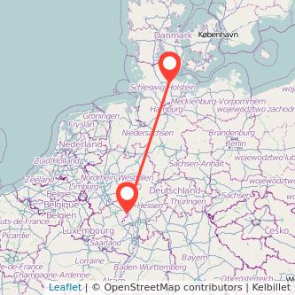 Limburg Kiel Bahn Karte