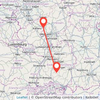 Limburg Albstadt Mitfahrgelegenheit Karte