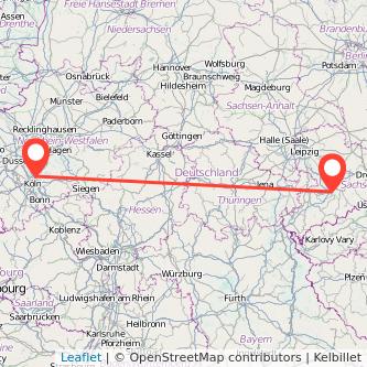 Leverkusen Chemnitz Mitfahrgelegenheit Karte
