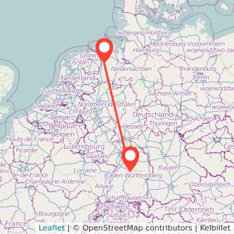 Leonberg Papenburg Mitfahrgelegenheit Karte