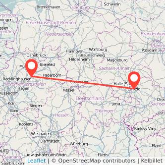 Leipzig Hamm Mitfahrgelegenheit Karte