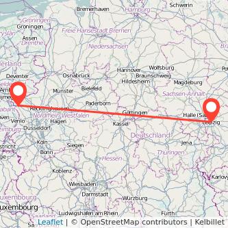 Leipzig Goch Mitfahrgelegenheit Karte