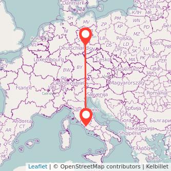 Leipzig Rom Mitfahrgelegenheit Karte